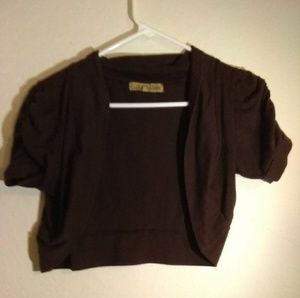 Bacci ladies brown cardigan